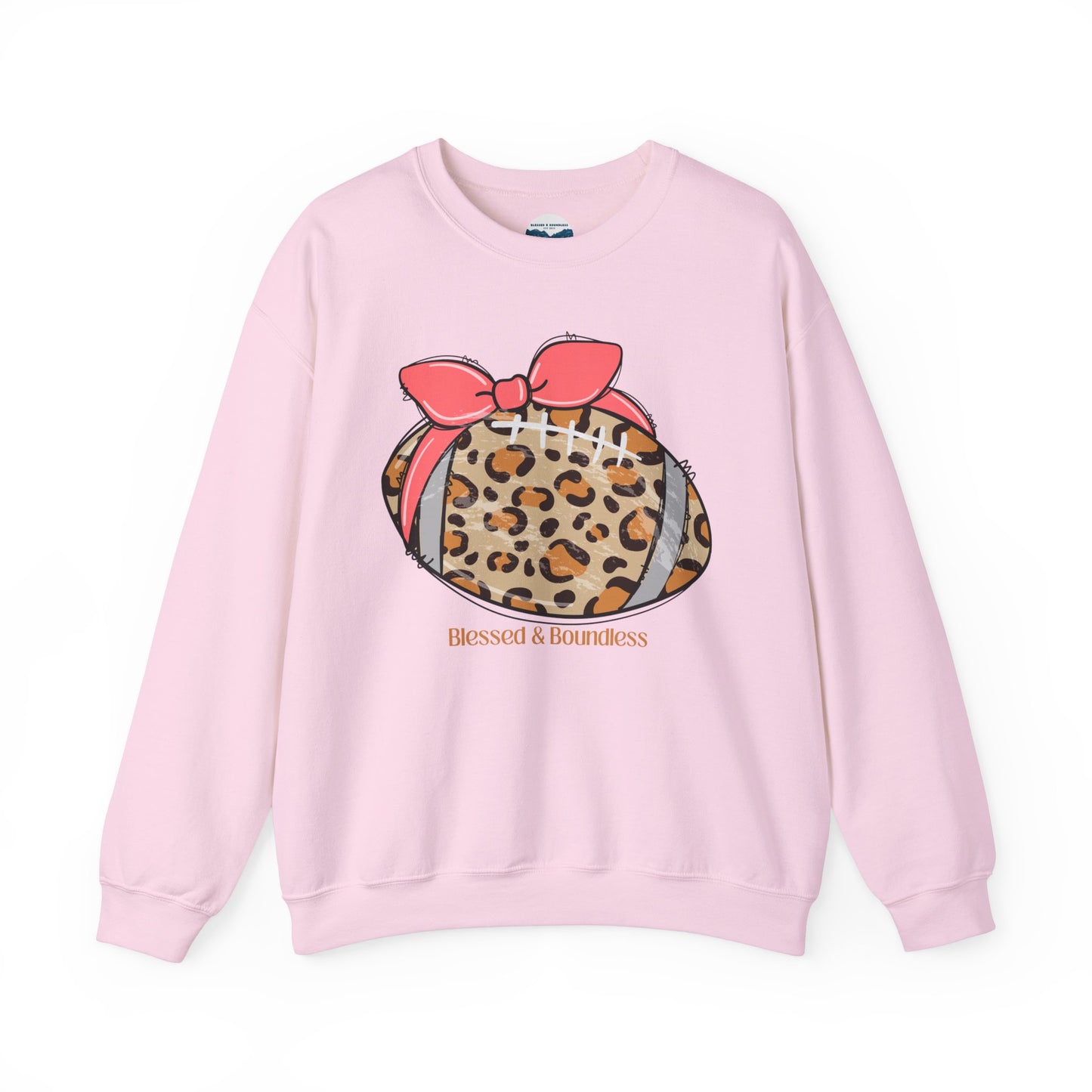 Football Bow Sweatshirt