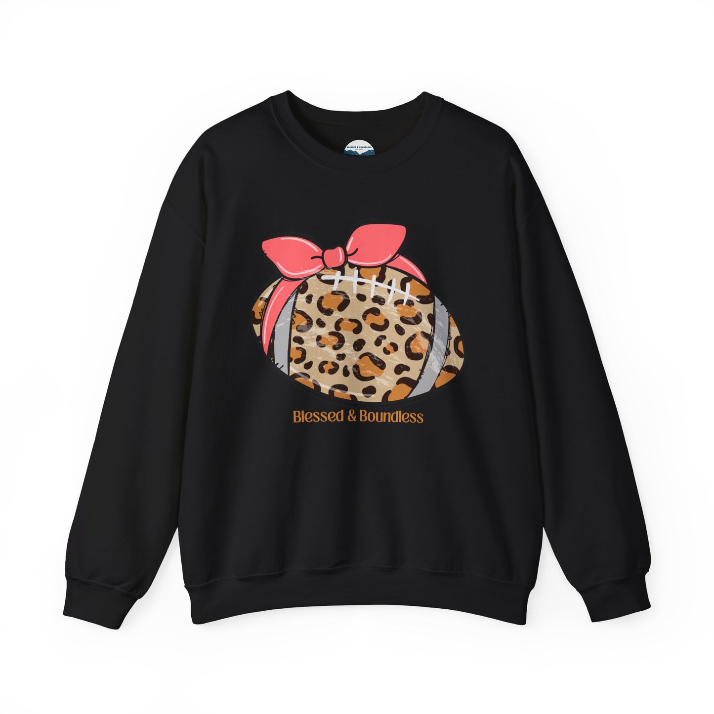Football Bow Sweatshirt