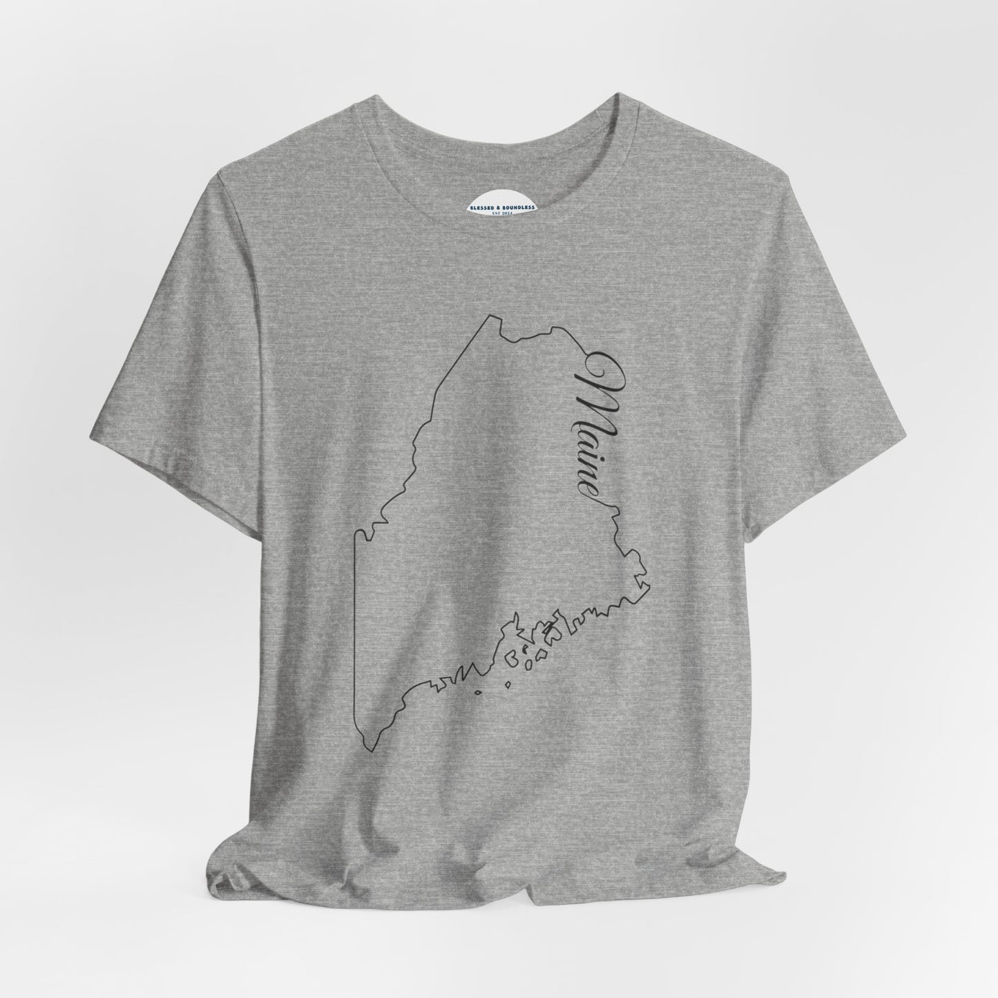 Outlined Maine