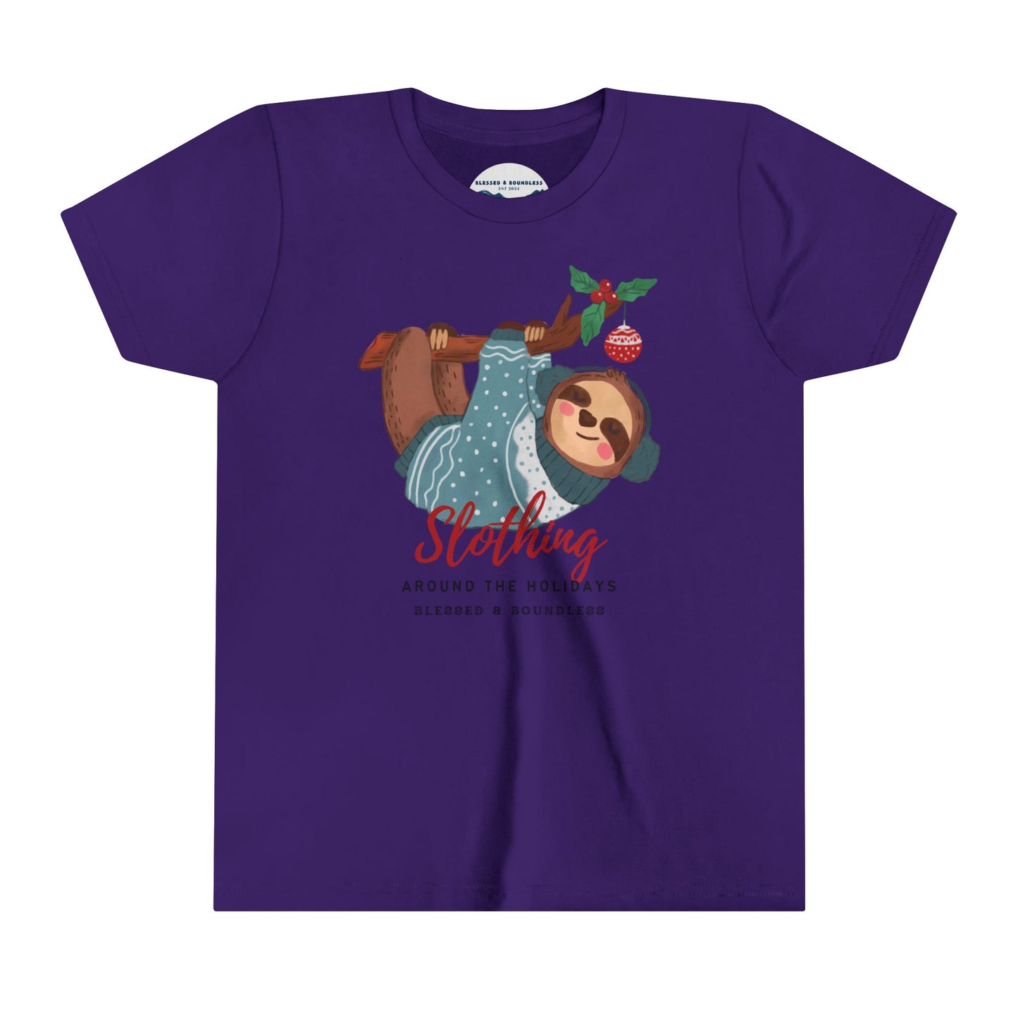 Slothing Around the Holidays Youth