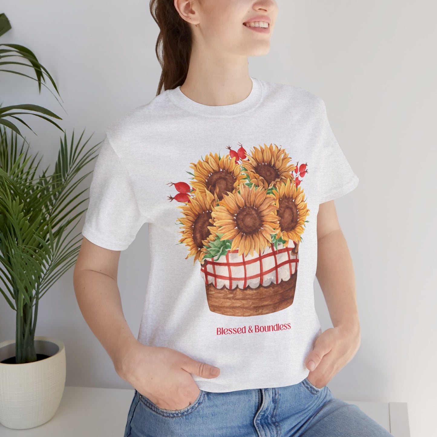 Sunflower Basket