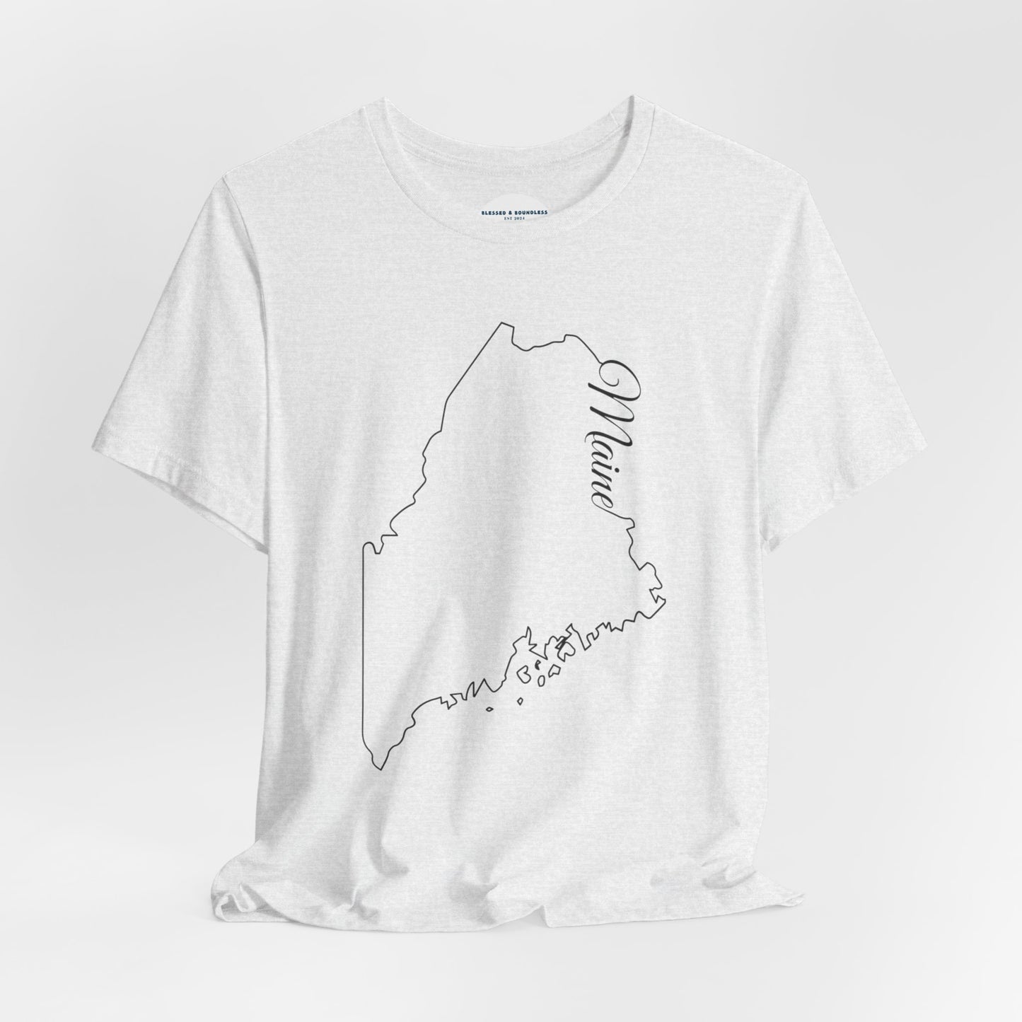 Outlined Maine