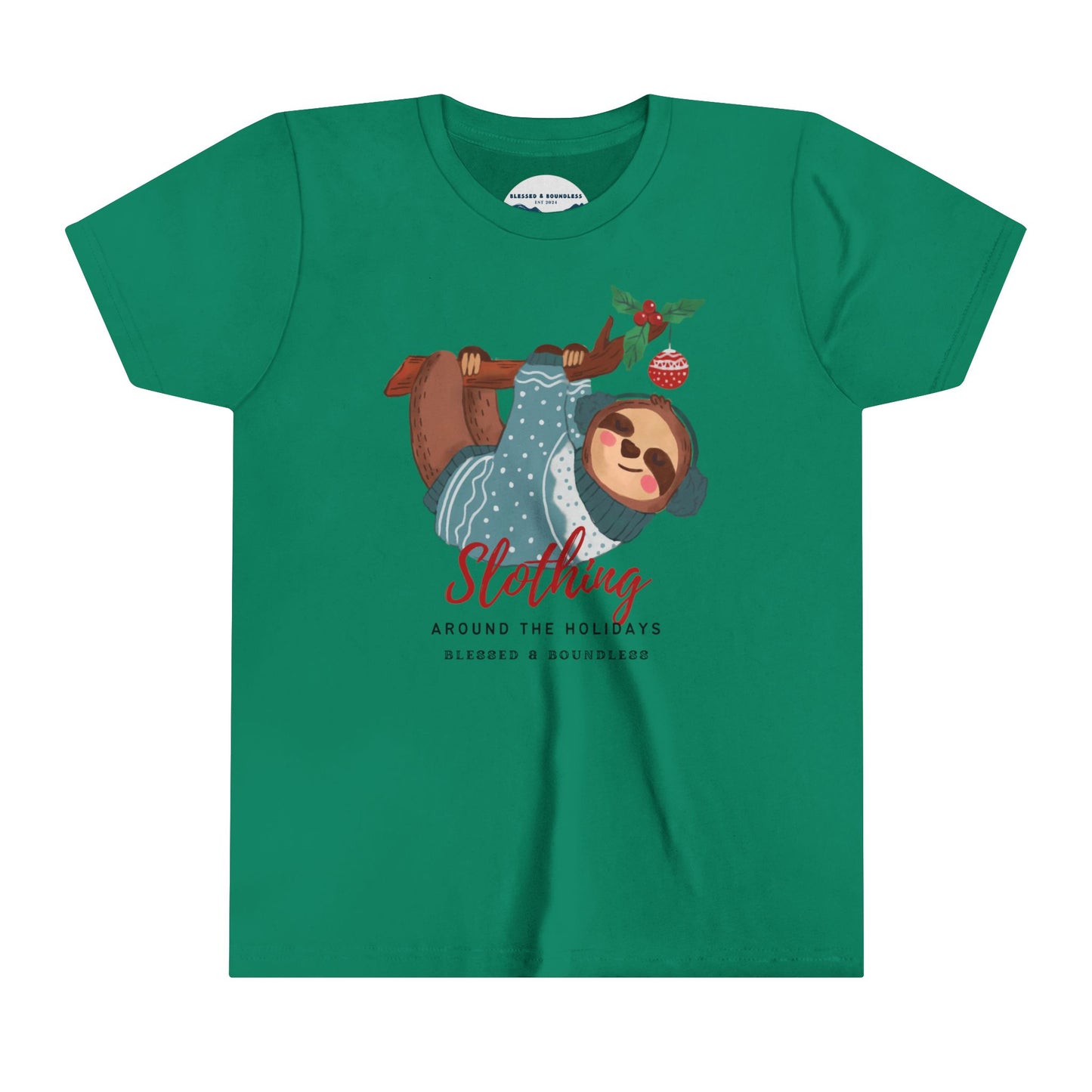 Slothing Around the Holidays Youth