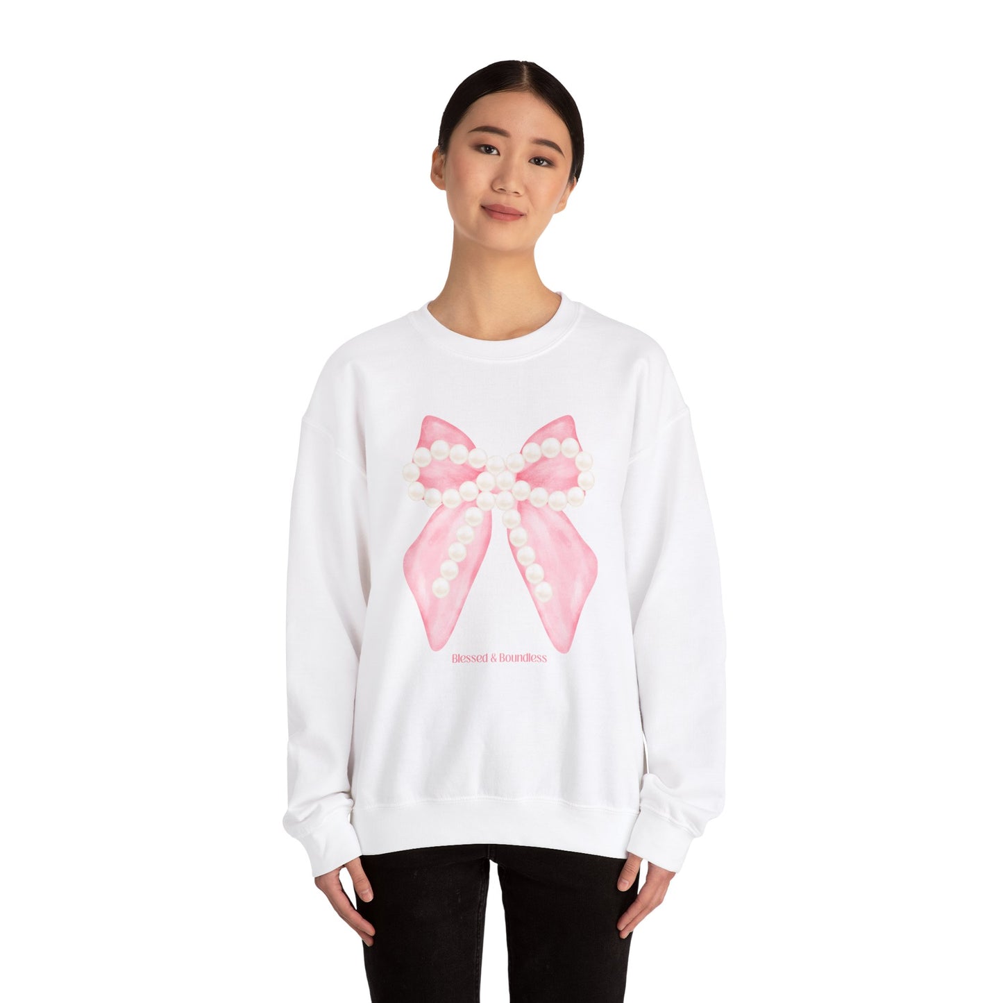 Pearl Bow Sweater