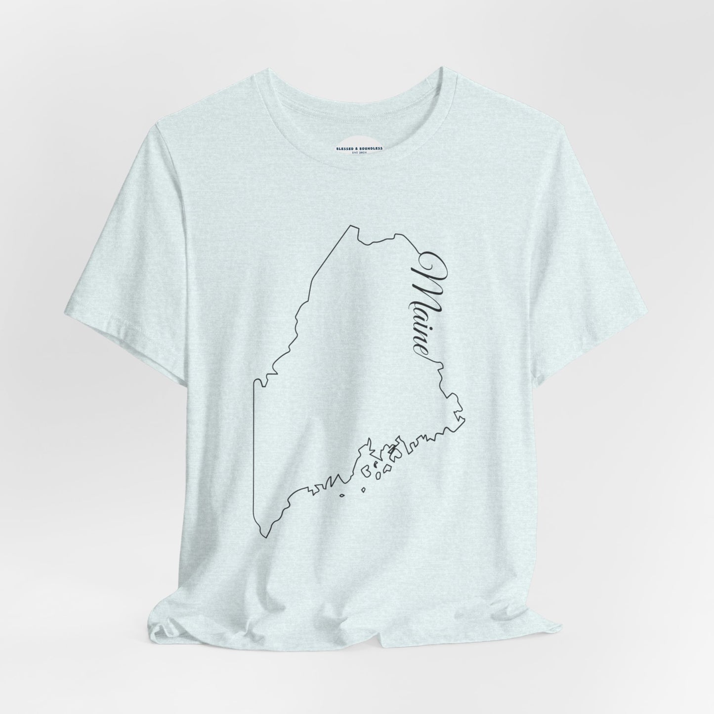 Outlined Maine