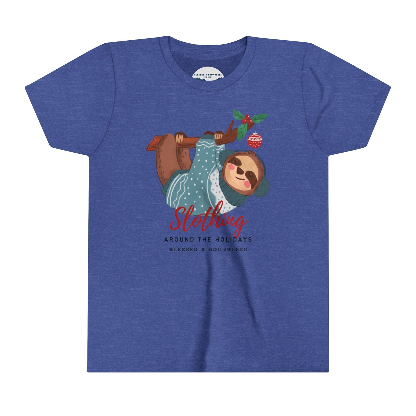 Slothing Around the Holidays Youth