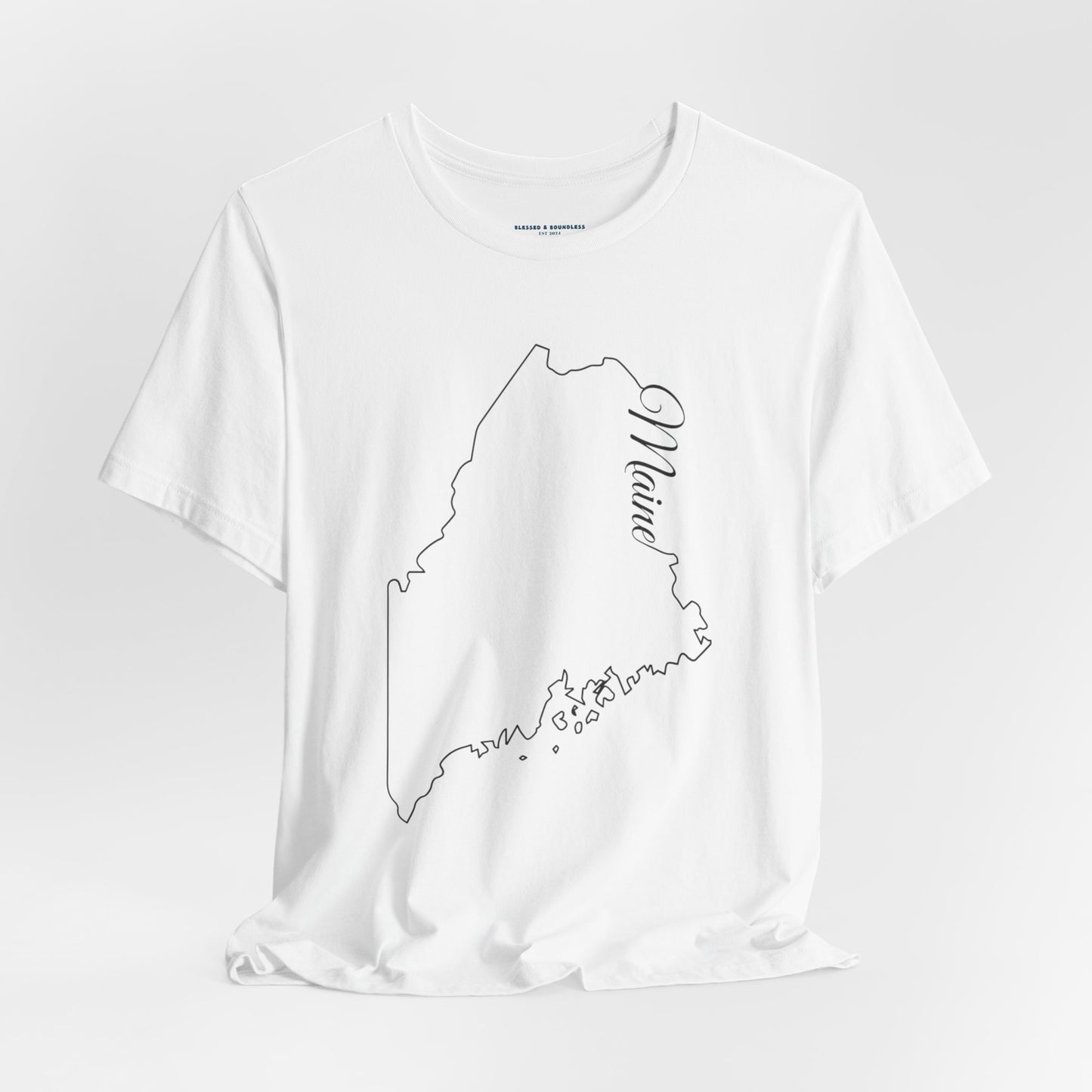 Outlined Maine