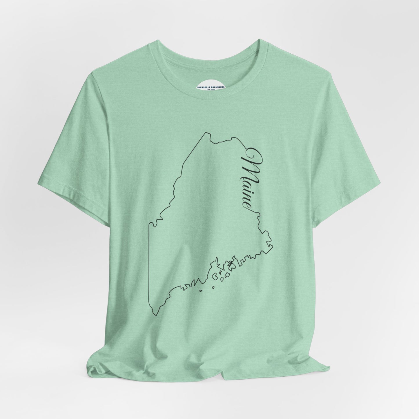 Outlined Maine