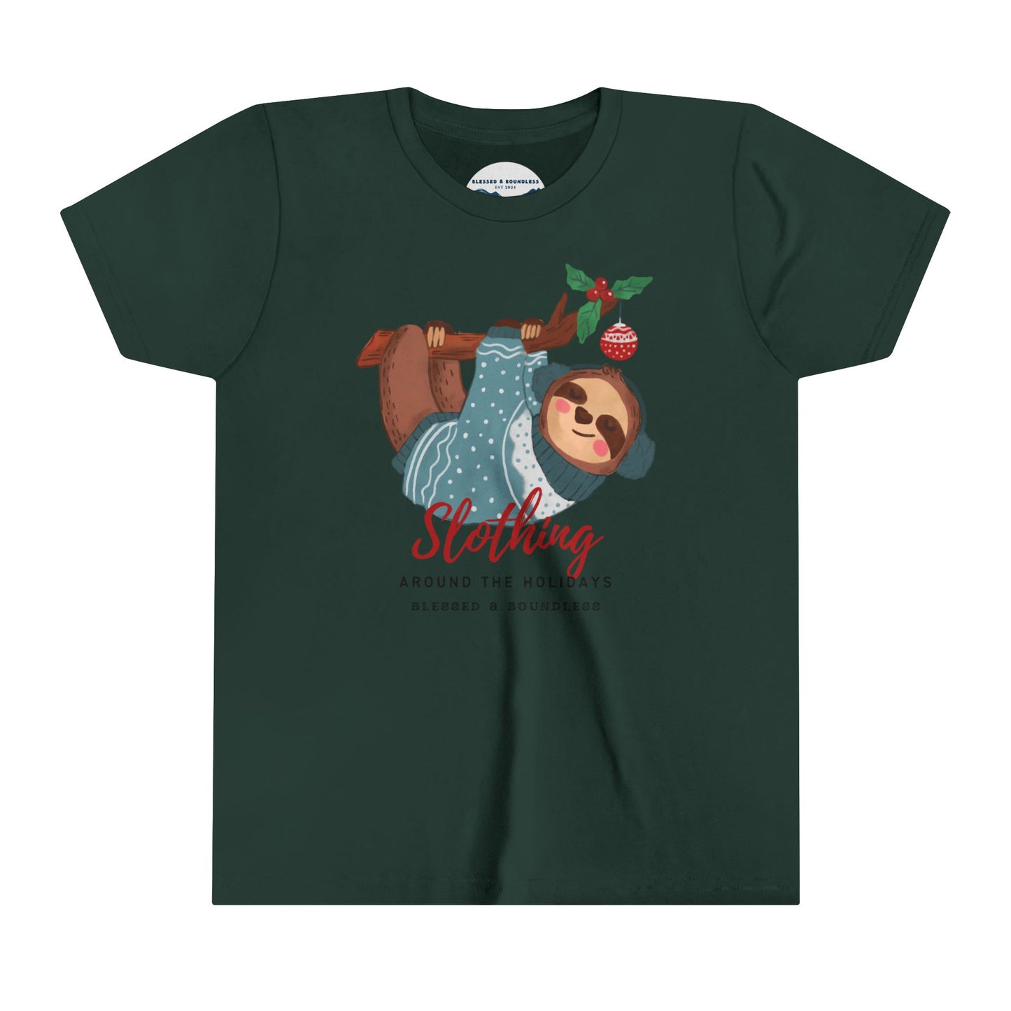 Slothing Around the Holidays Youth