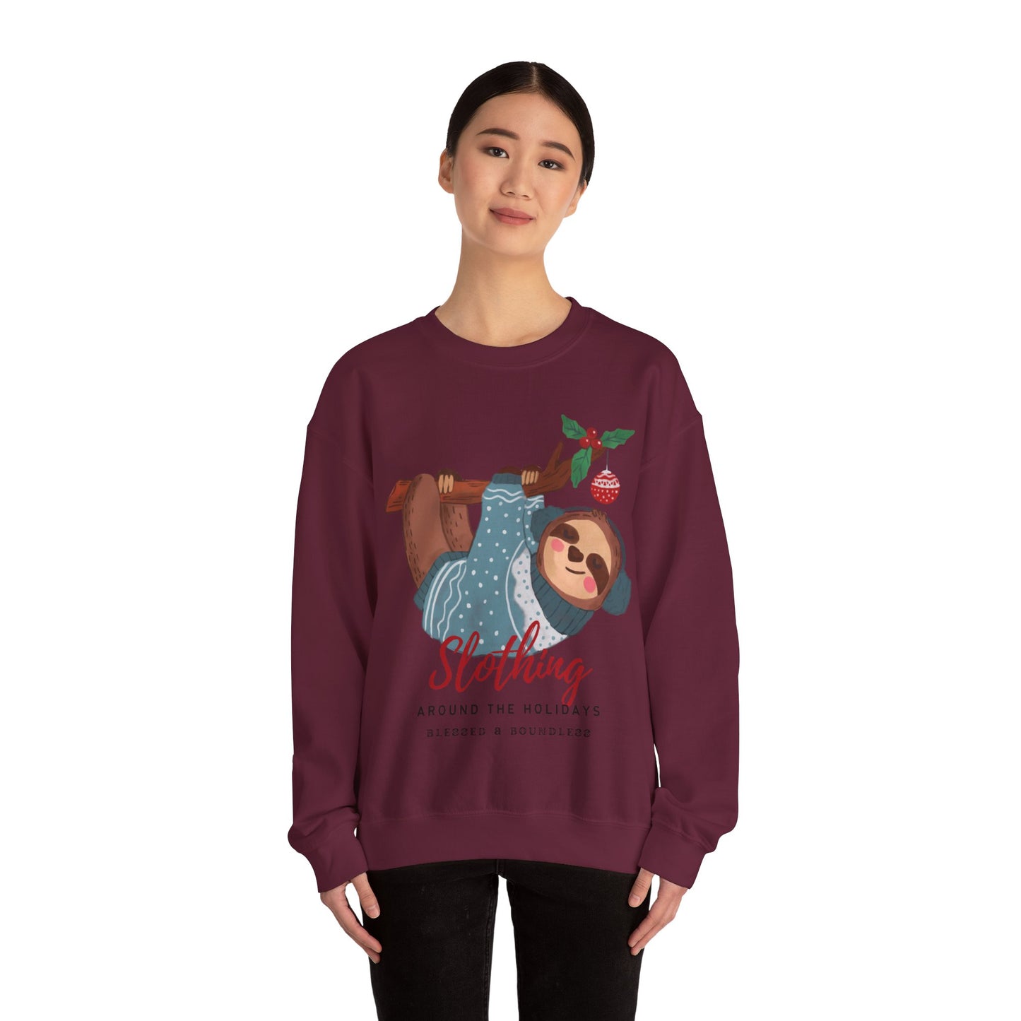 Slothing Around the Holidays Sweatshirt