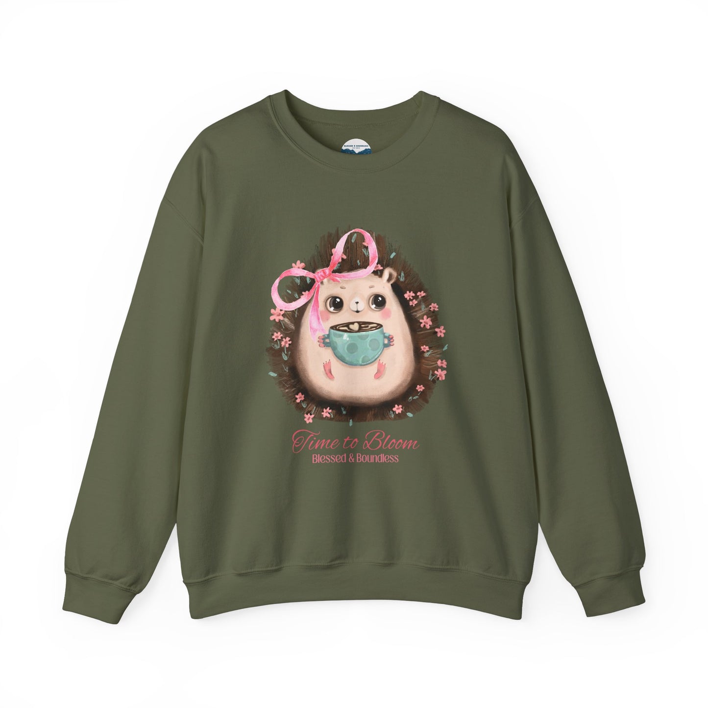 Hedgehog Spring Sweatshirt