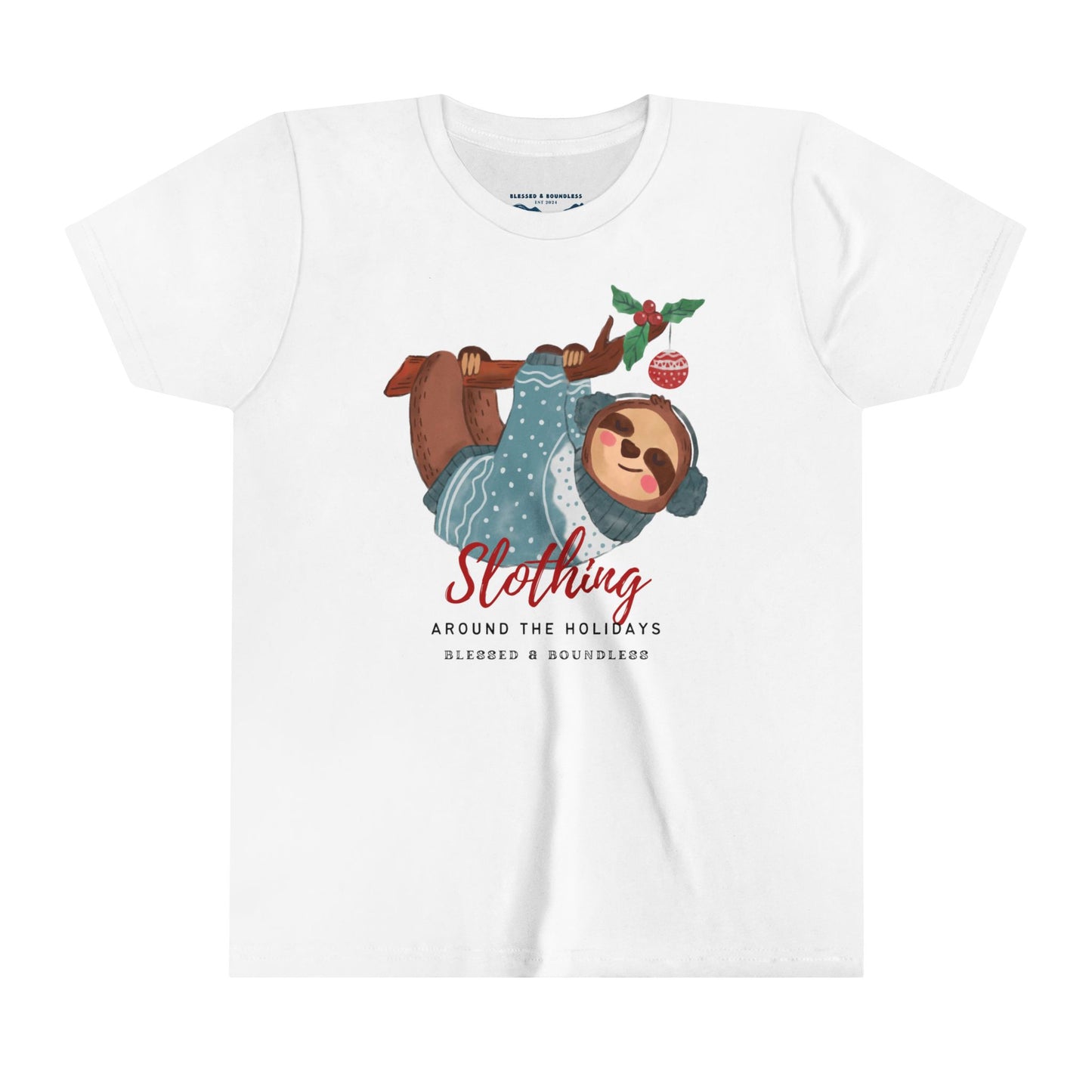 Slothing Around the Holidays Youth