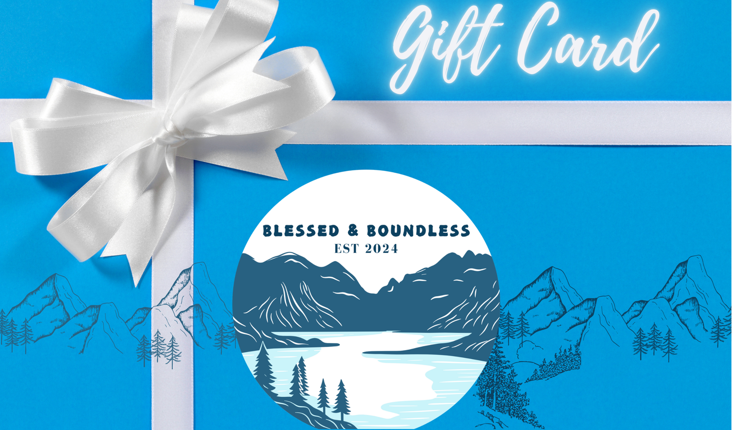 Blessed and Boundless Gift Card
