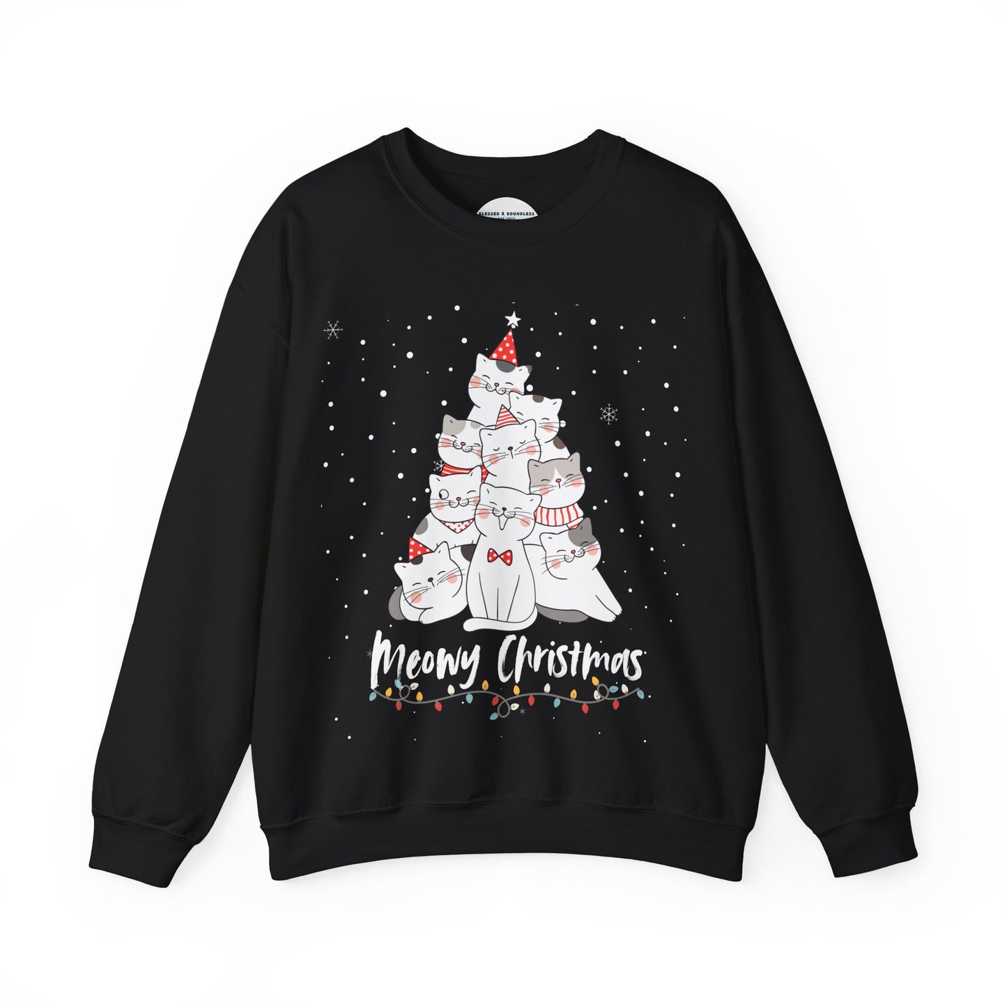 Meowy Christmas Sweatshirt