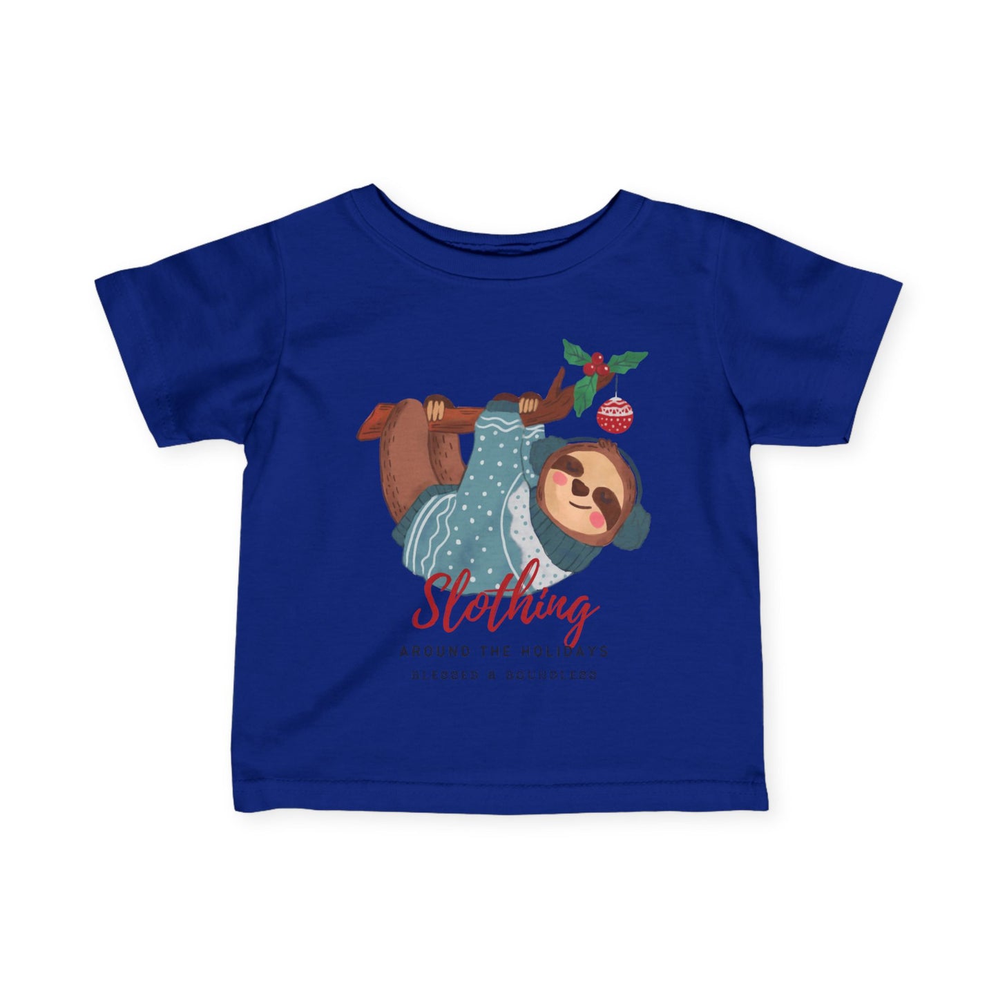 Slothing Around the Holidays Infant / Baby