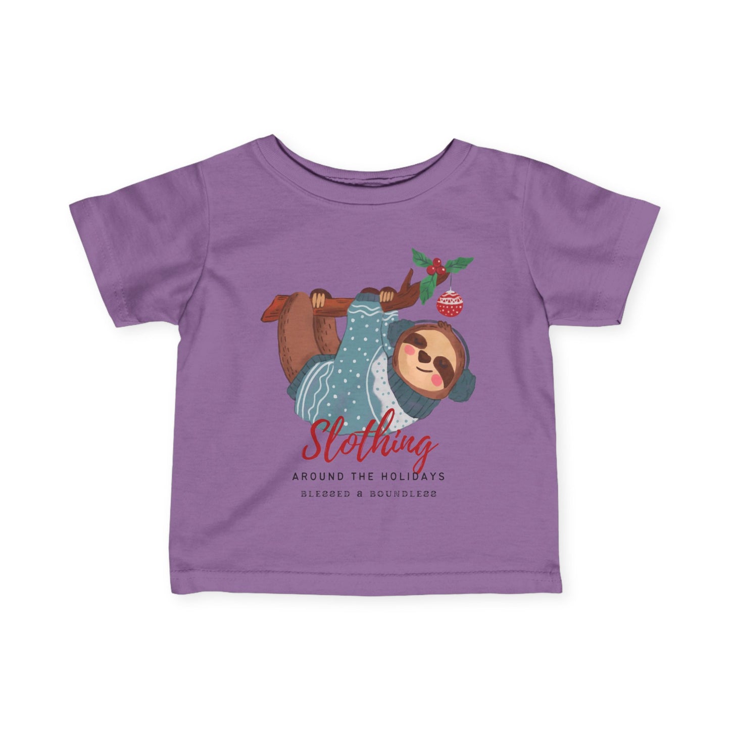 Slothing Around the Holidays Infant / Baby