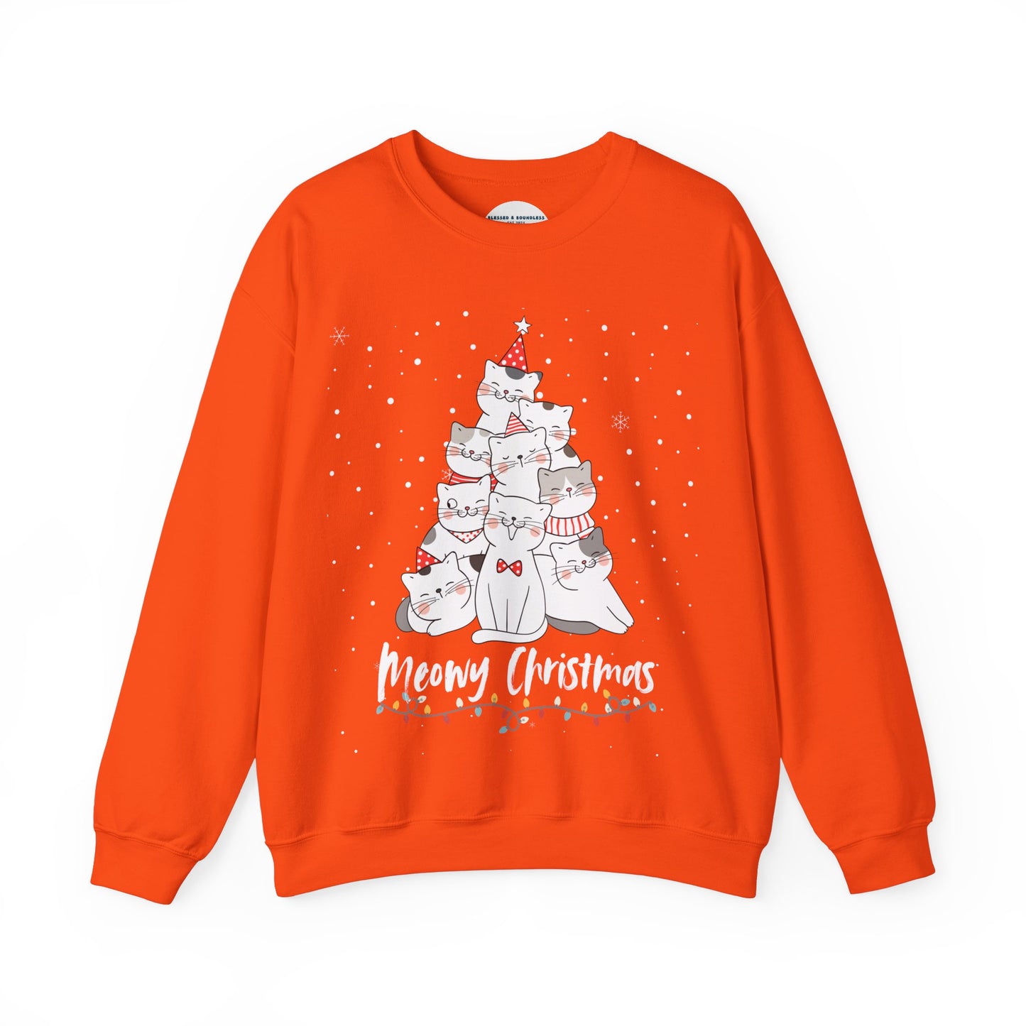 Meowy Christmas Sweatshirt