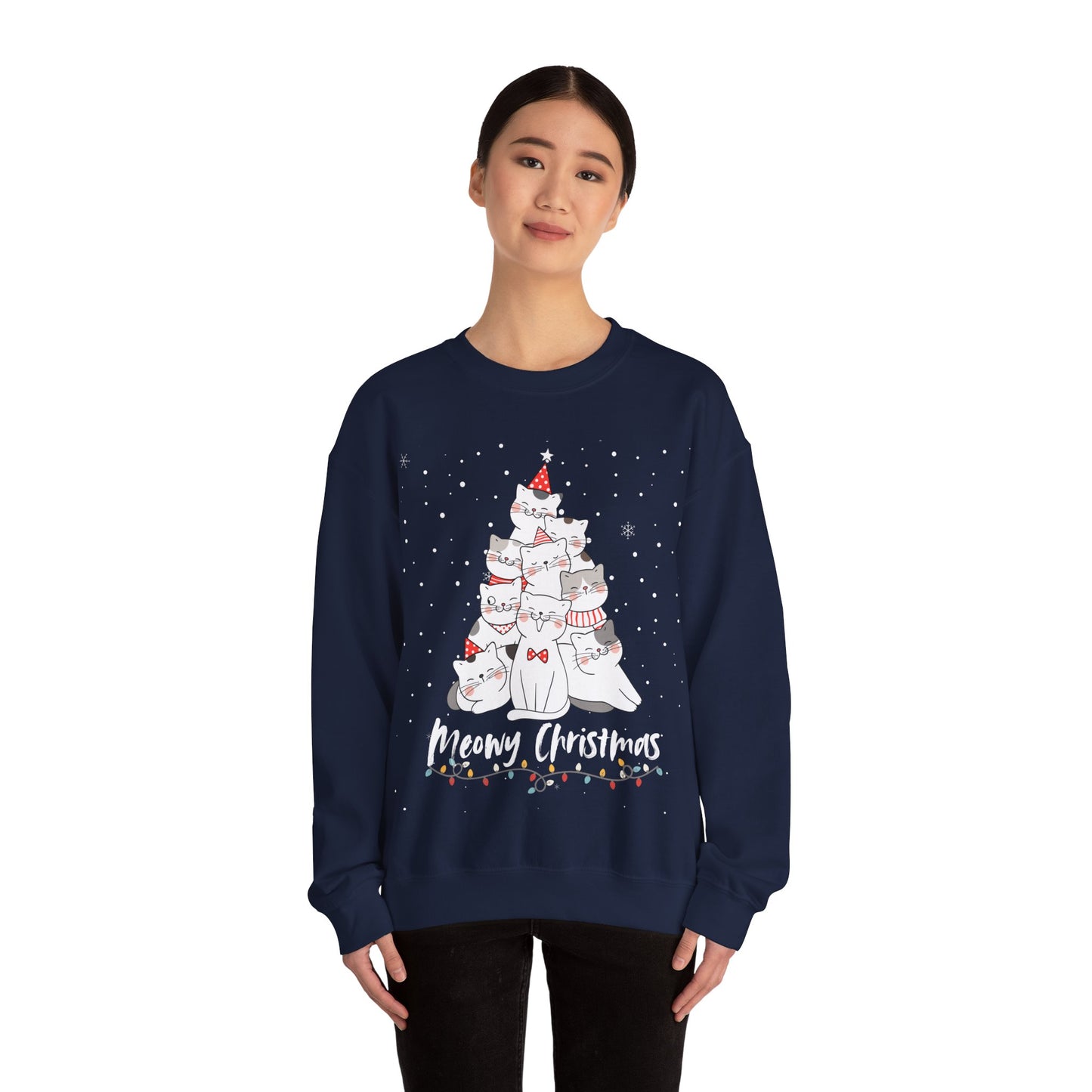 Meowy Christmas Sweatshirt