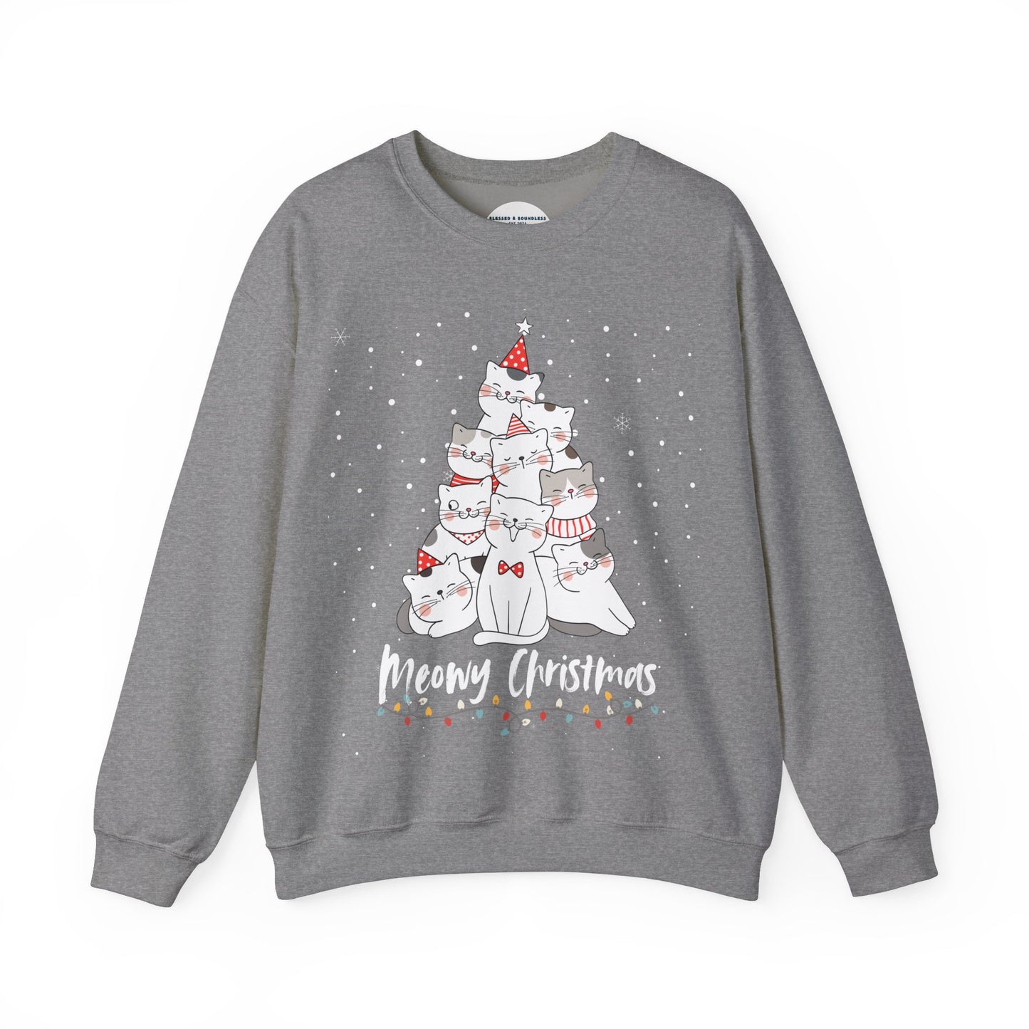 Meowy Christmas Sweatshirt