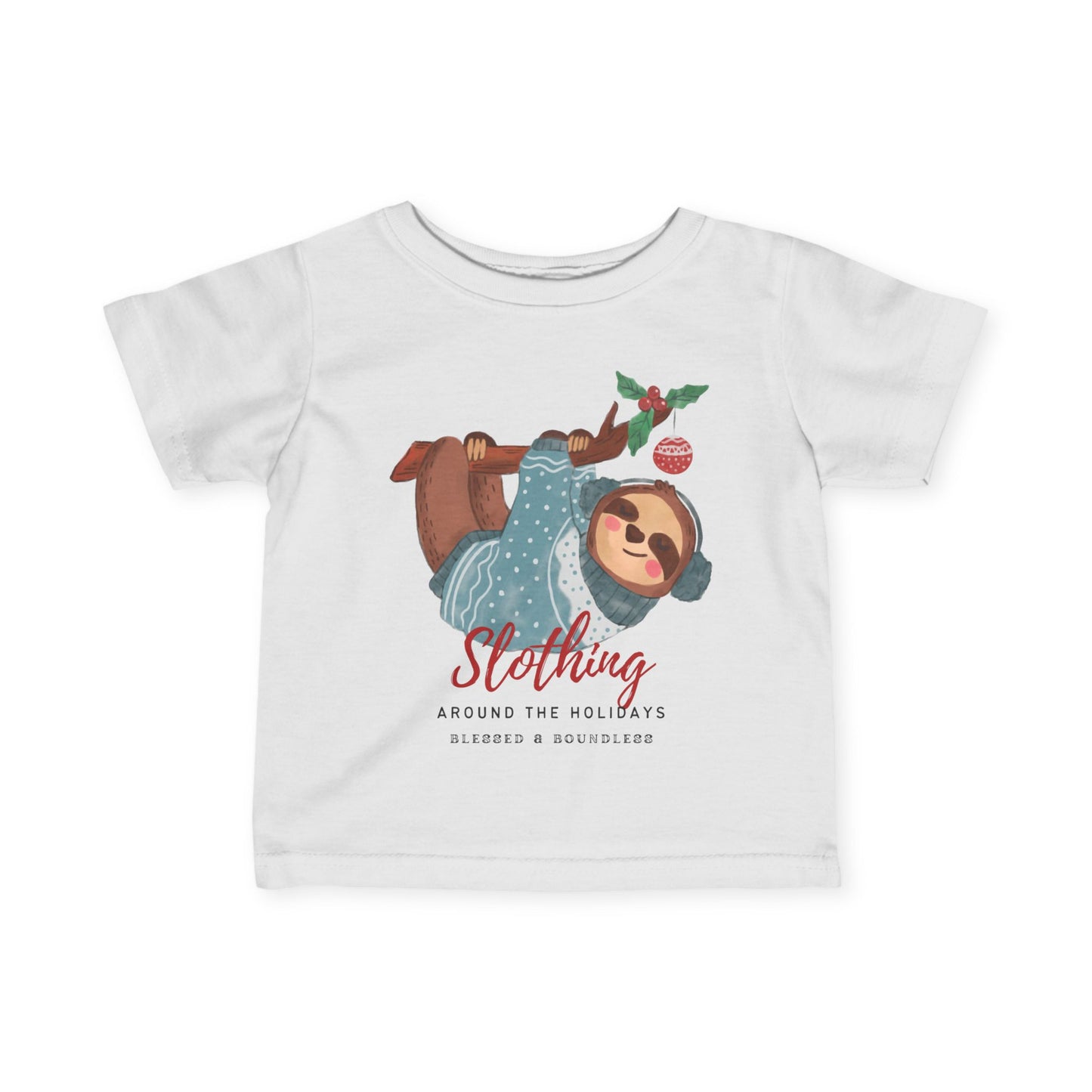 Slothing Around the Holidays Infant / Baby