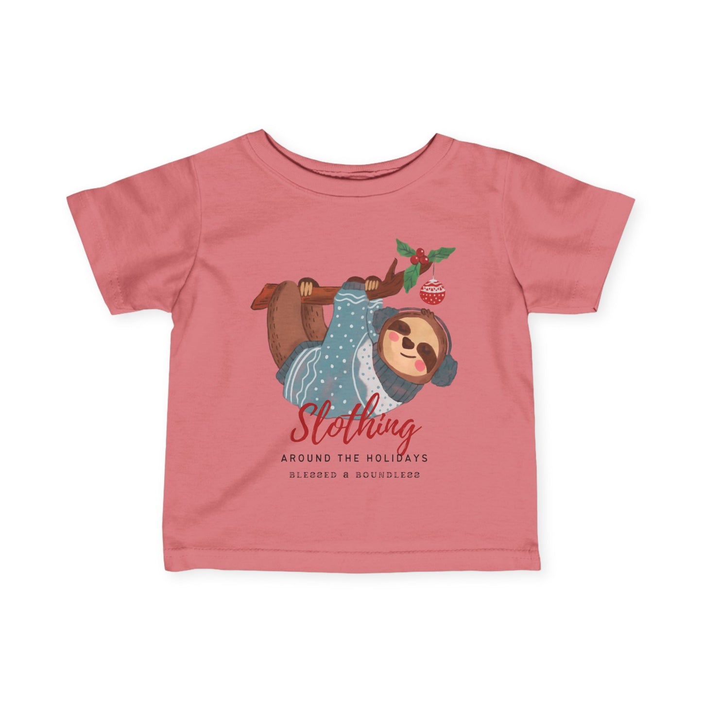 Slothing Around the Holidays Infant / Baby