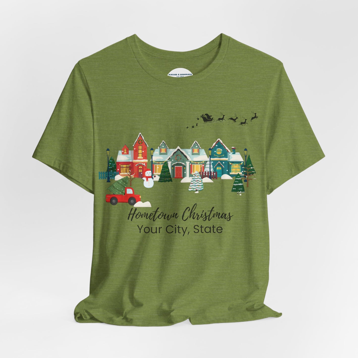 Hometown Christmas Customizable