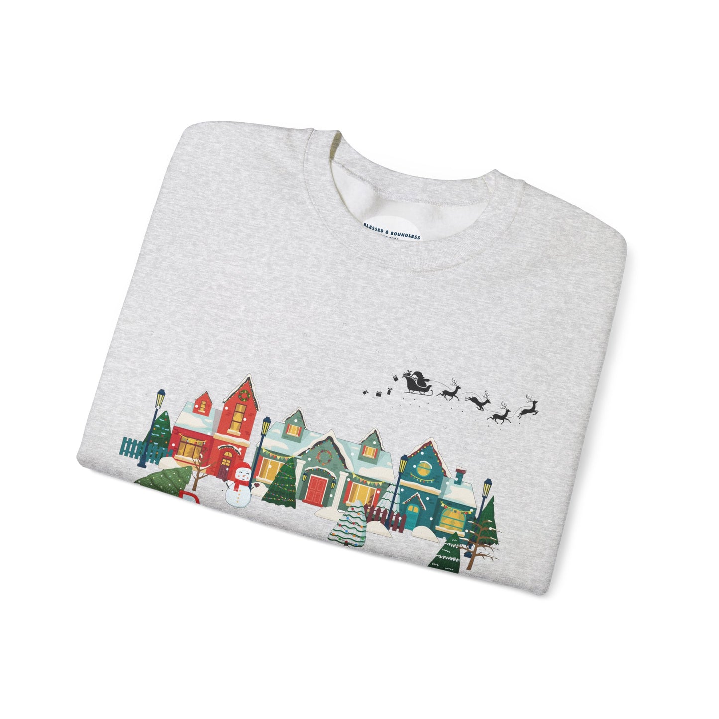 Hometown Christmas Customizable Sweatshirt