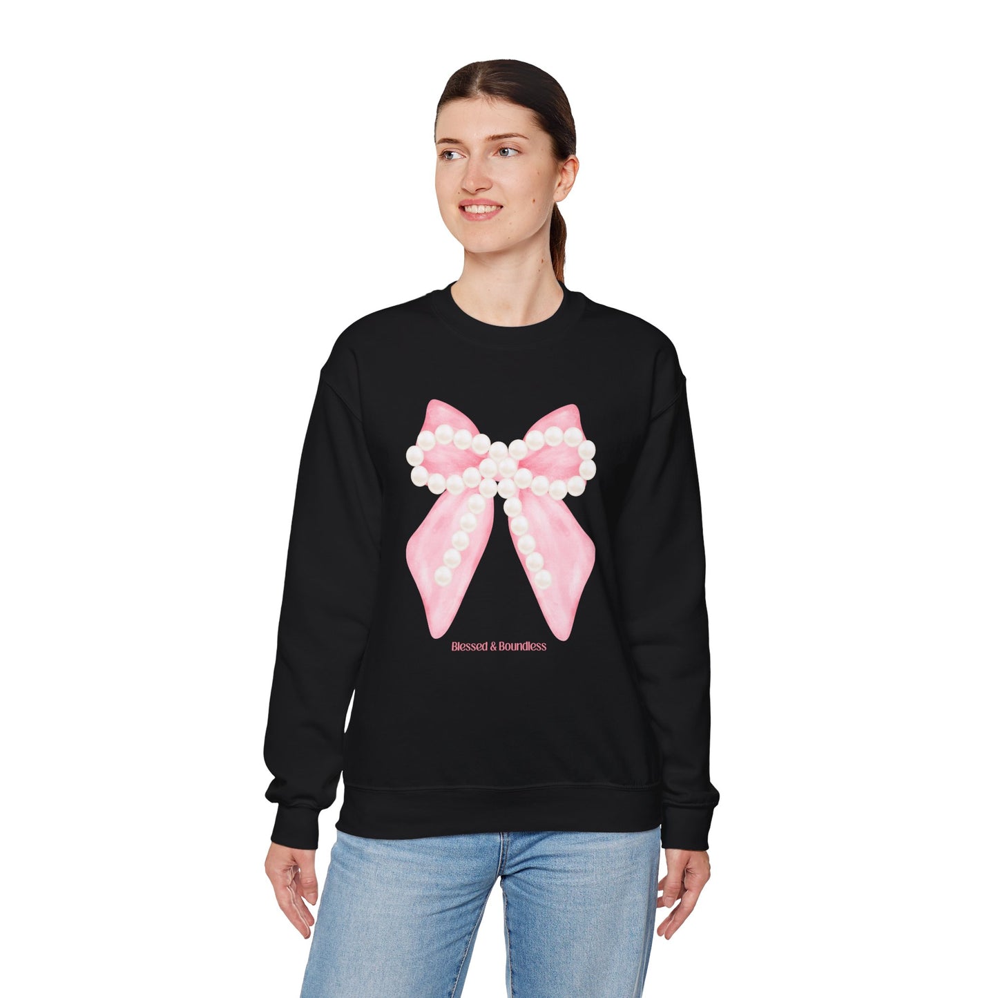 Pearl Bow Sweater