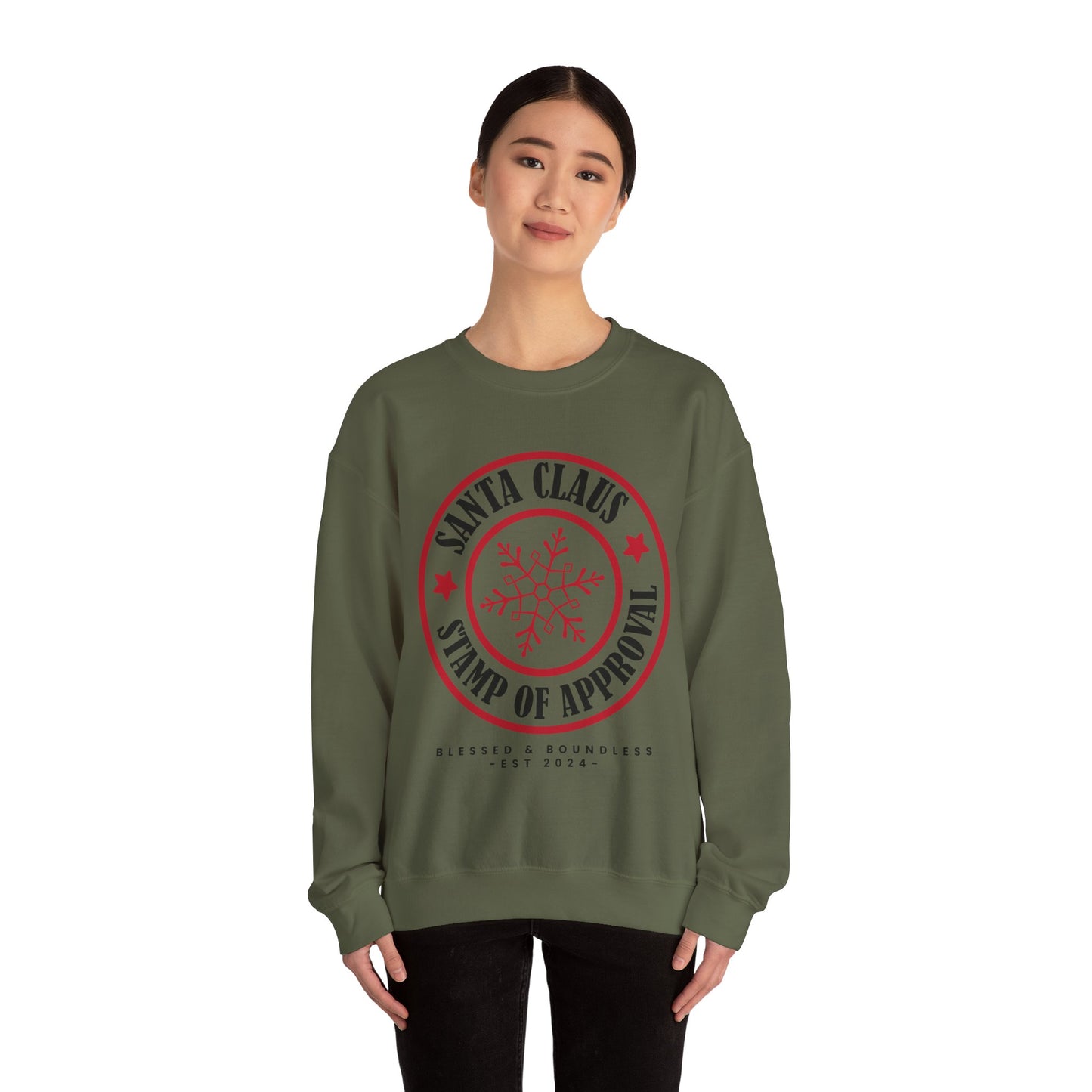 Christmas Stamp of Approval Sweatshirt