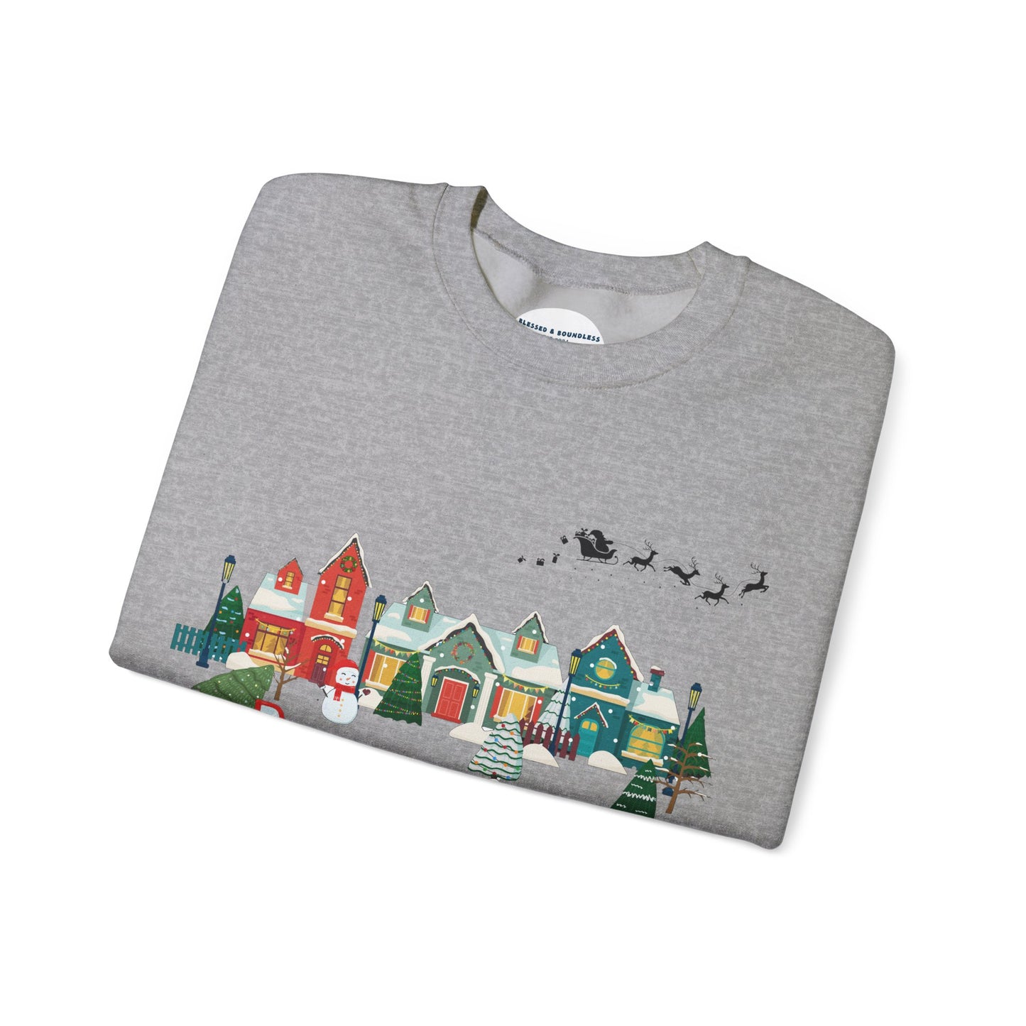 Hometown Christmas Customizable Sweatshirt