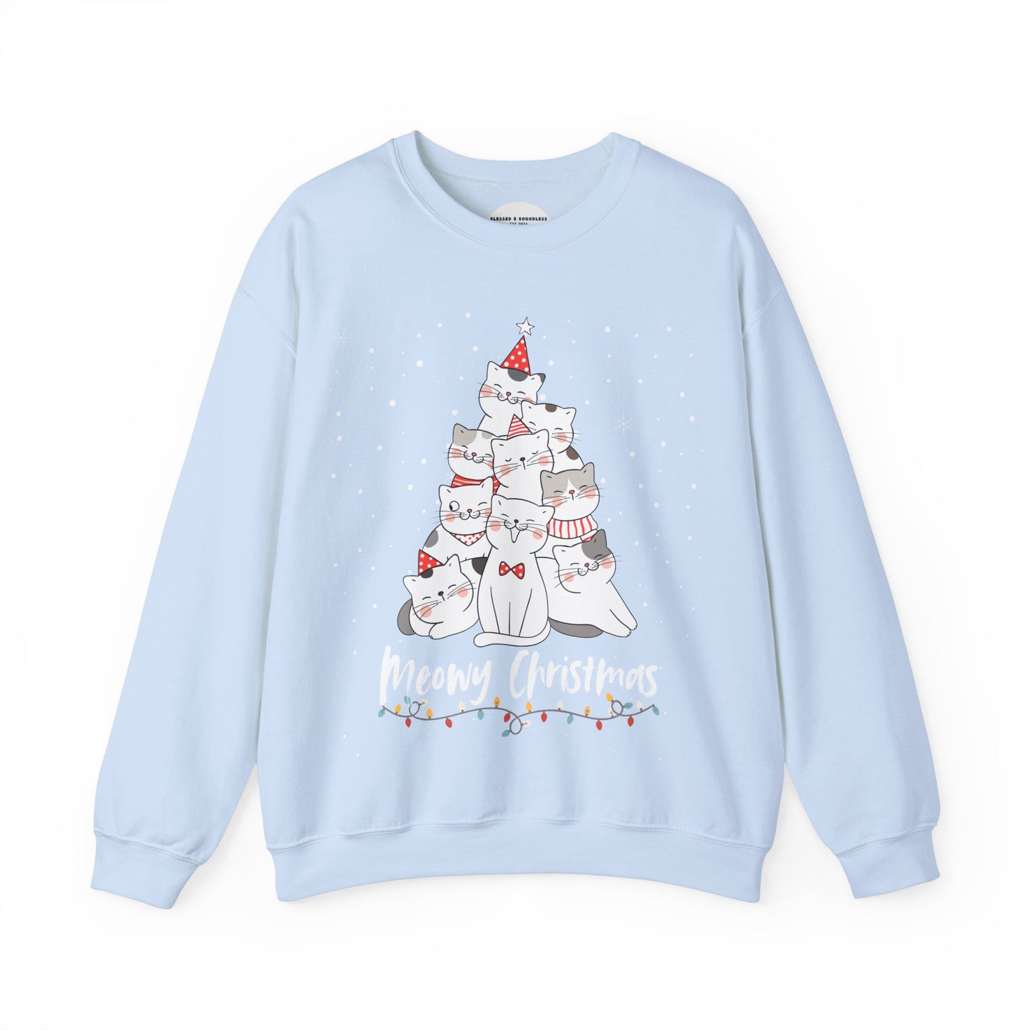 Meowy Christmas Sweatshirt