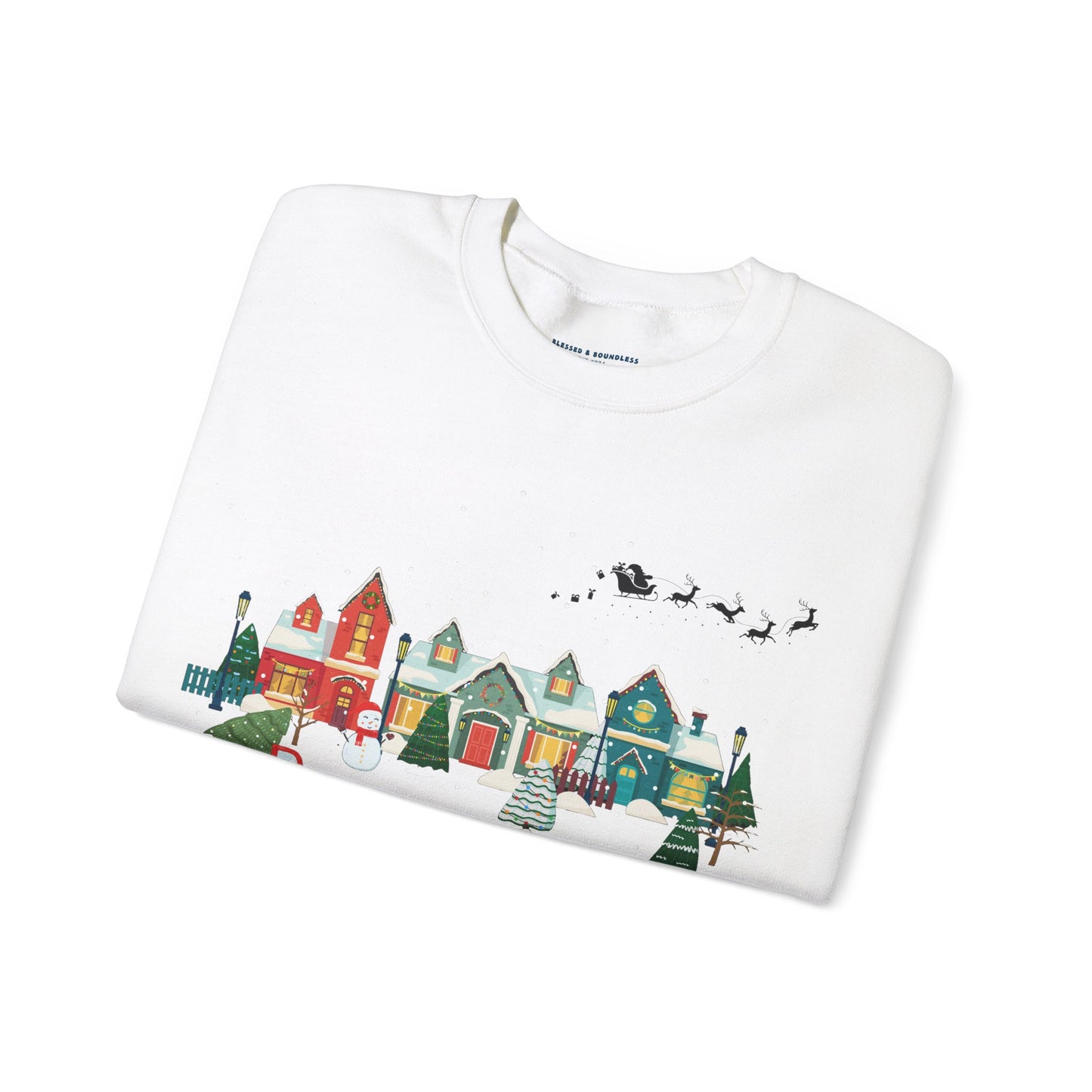 Hometown Christmas Customizable Sweatshirt