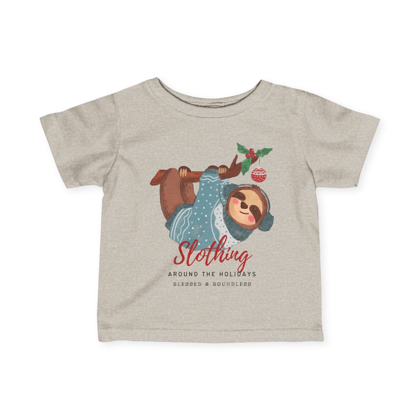 Slothing Around the Holidays Infant / Baby