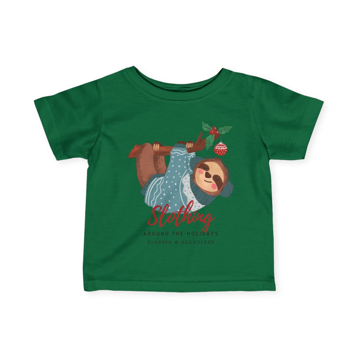 Slothing Around the Holidays Infant / Baby