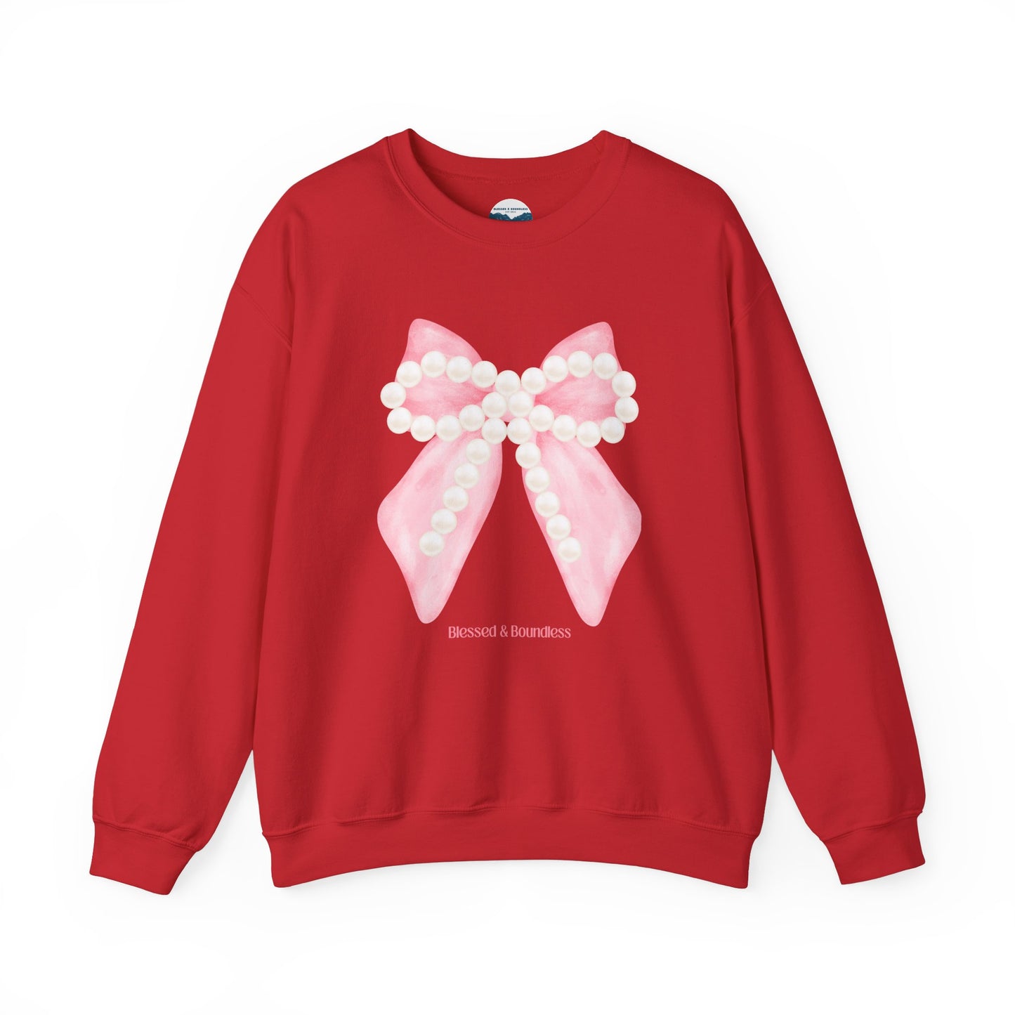 Pearl Bow Sweater