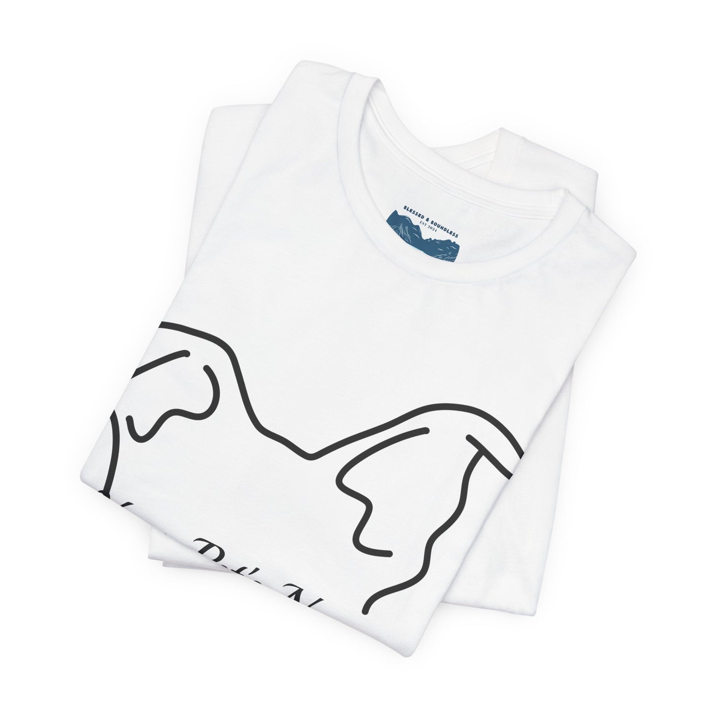 Pet Dad - Ear Flop Customizable T-Shirt