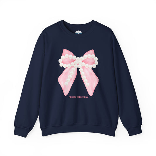 Pearl Bow Sweater