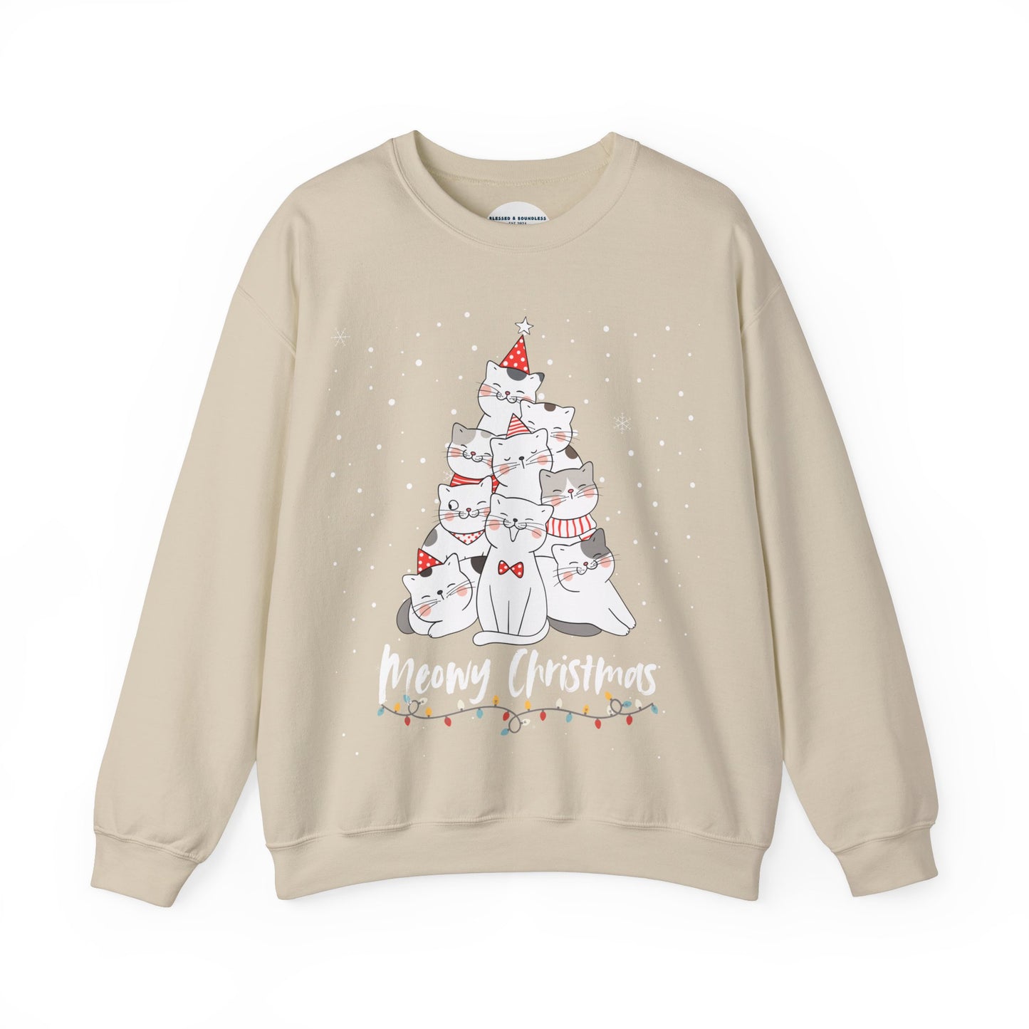 Meowy Christmas Sweatshirt