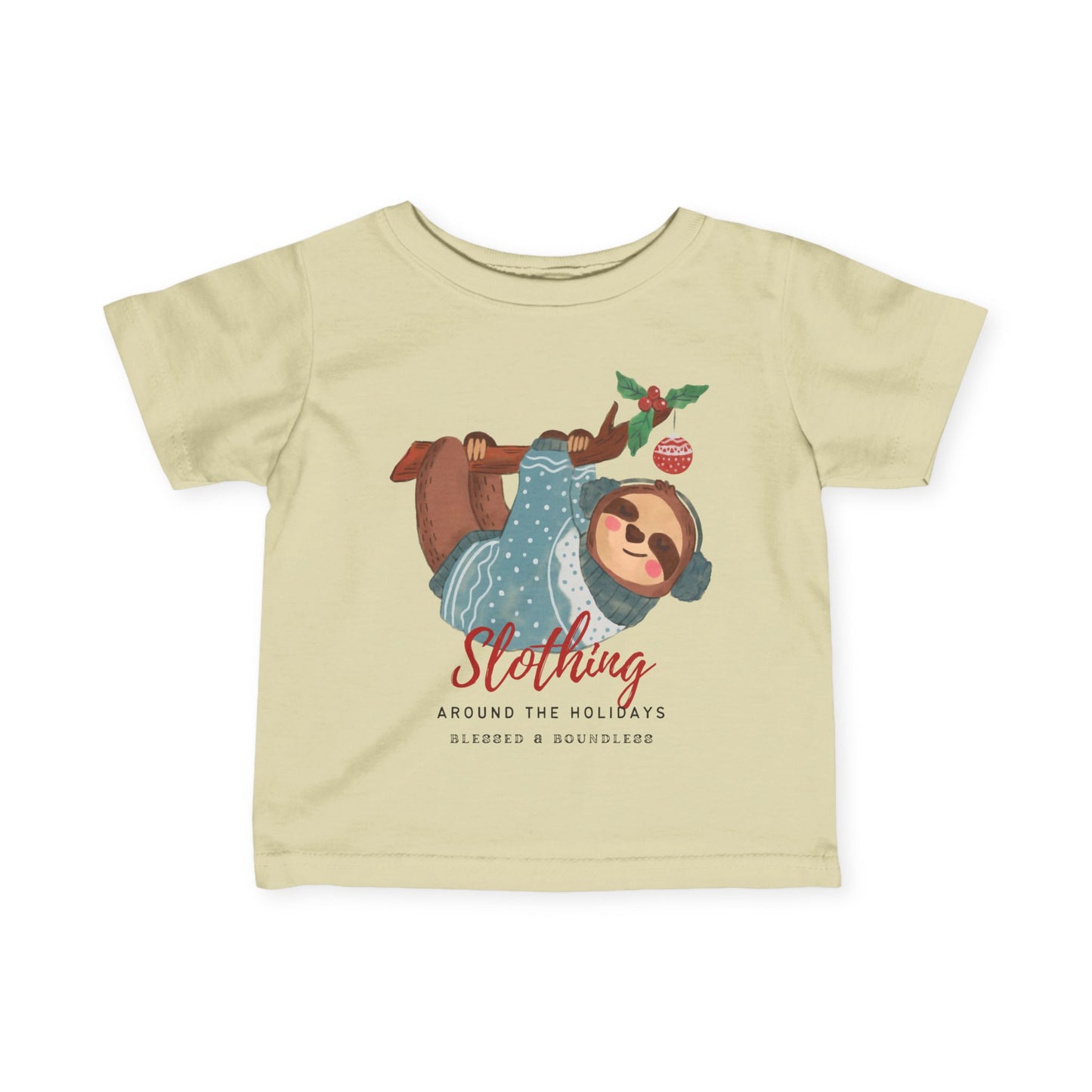 Slothing Around the Holidays Infant / Baby