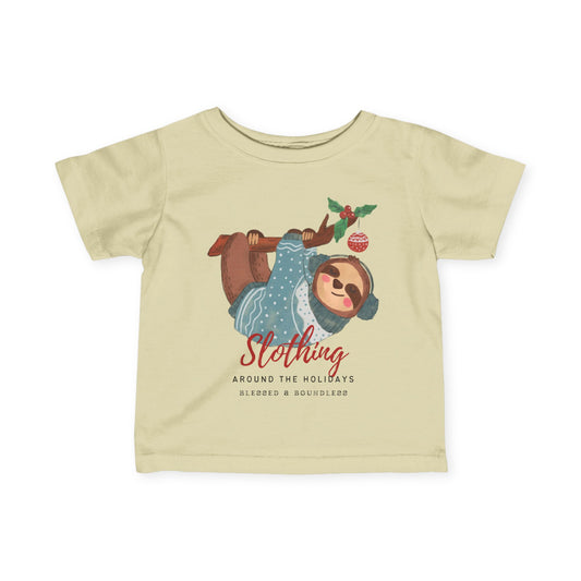 Slothing Around the Holidays Infant / Baby