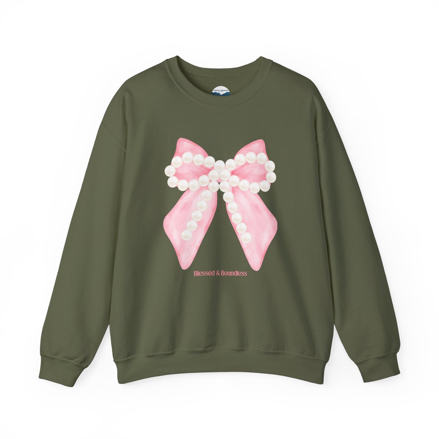 Pearl Bow Sweater
