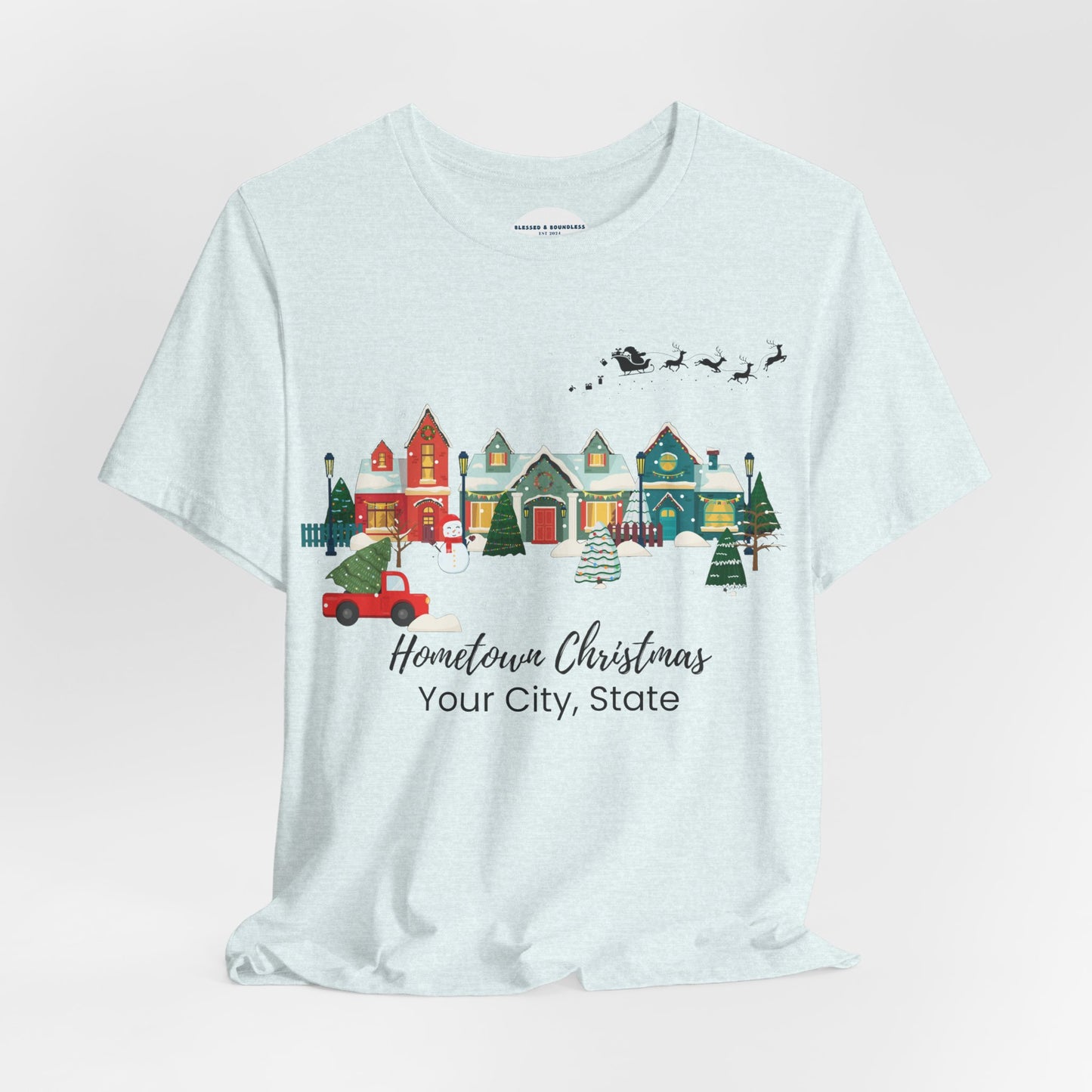 Hometown Christmas Customizable