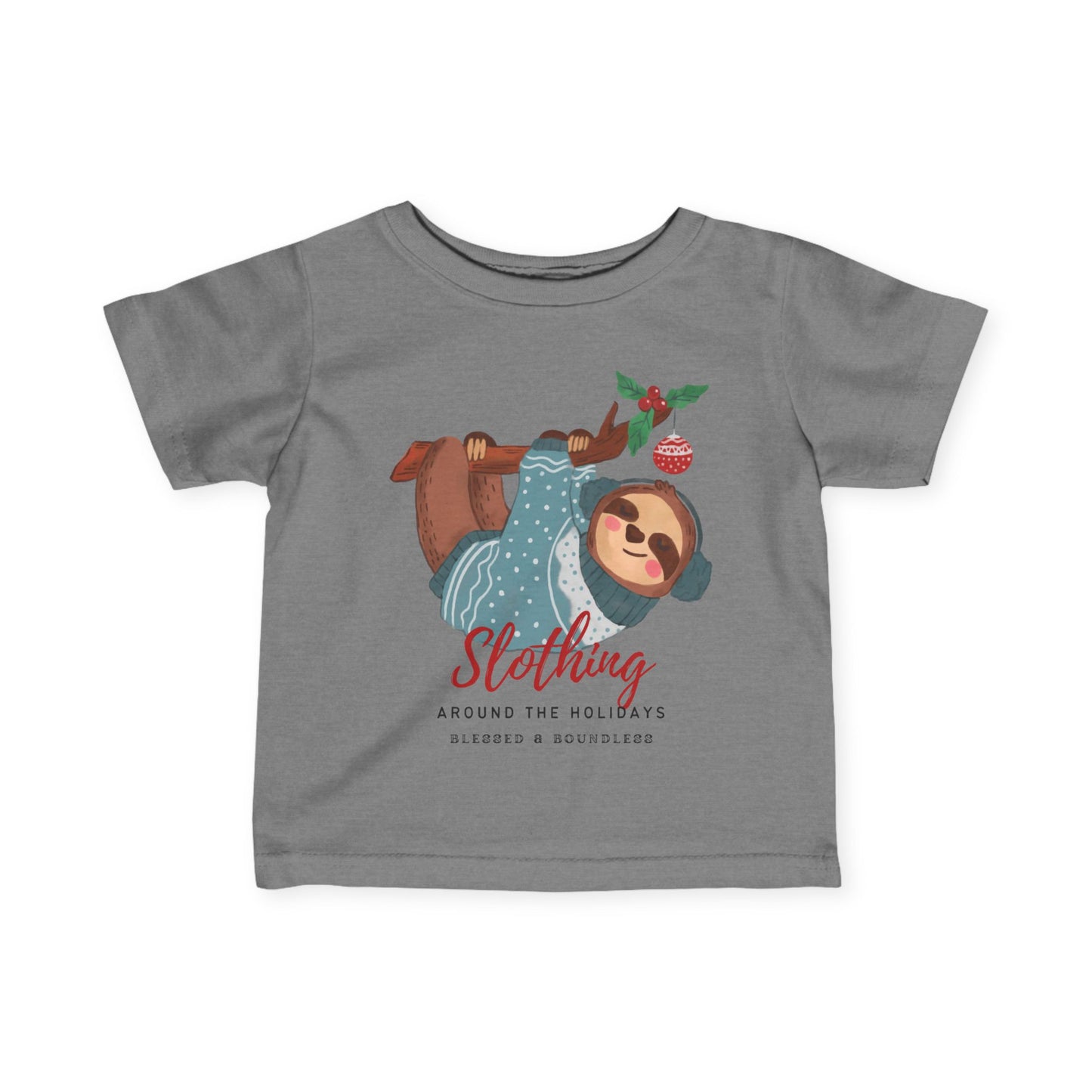 Slothing Around the Holidays Infant / Baby